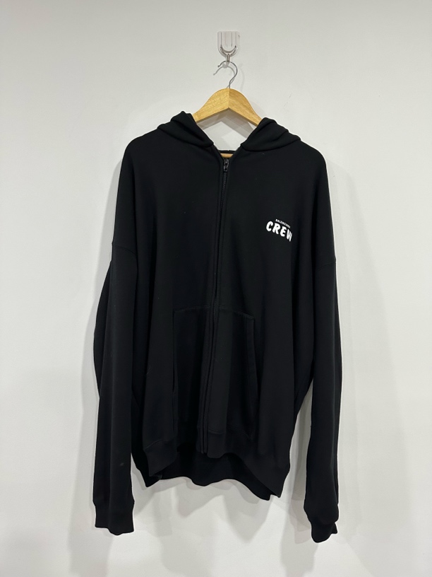 99新 Balenciaga/巴黎世家 巴黎世家 Crew 字母帽衫 xs 99新
