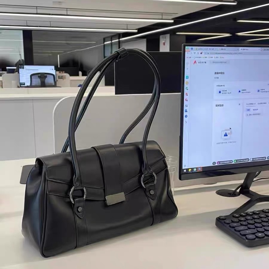 韩版秋冬时尚百搭单肩腋下包包高级感轻奢小众设计通勤上班小拎包