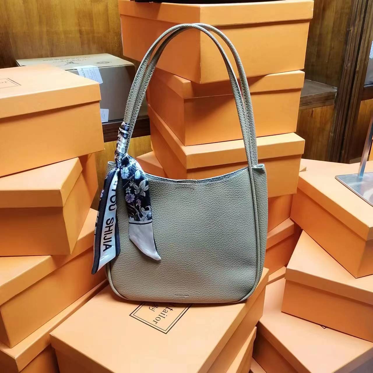 孤品0537 棕色 高品质女包 （限购一单）