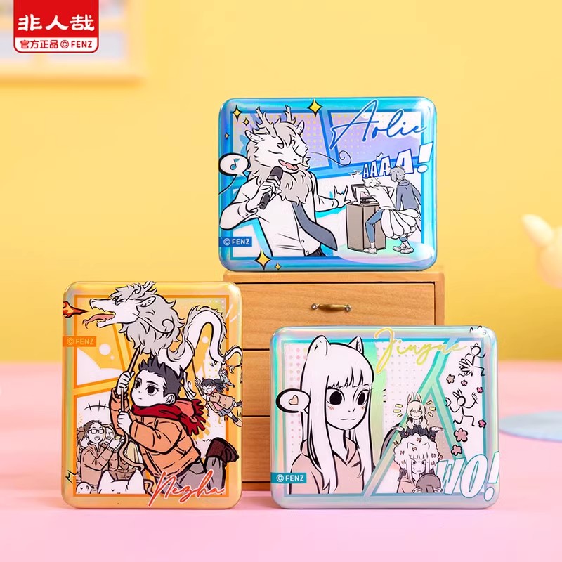 非人哉悠闲时光系列-马口铁徽章盲盒 徽章盲盒