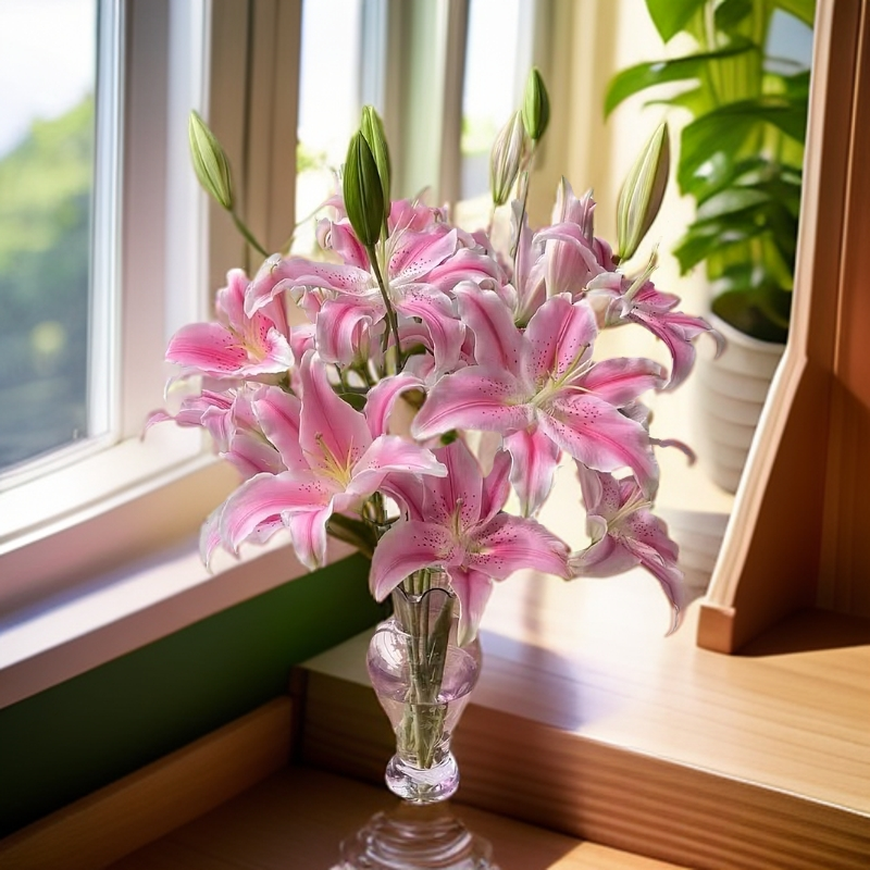 【索尔邦】香水百合粉百合