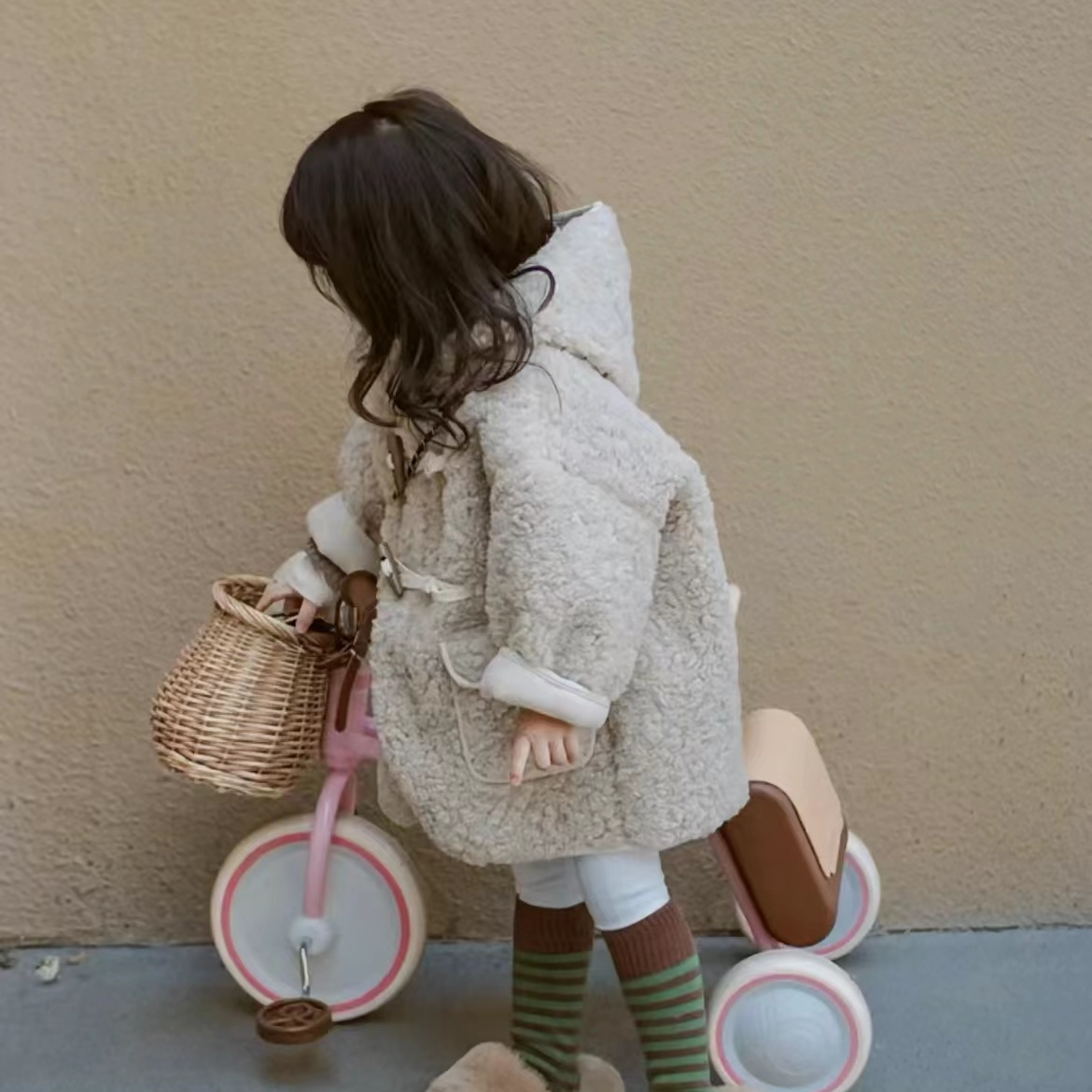 樱桃妹妹kids秋冬套装外套棉服