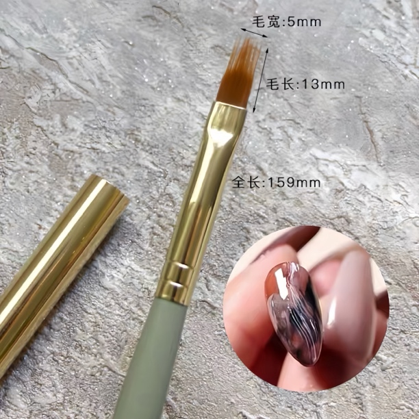 美甲高品质初学者彩绘美甲笔小香风拉线笔条纹金色美甲笔刷套装