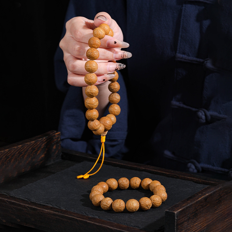 凤眼菩提手串单圈龙眼菩提男女佛珠文玩