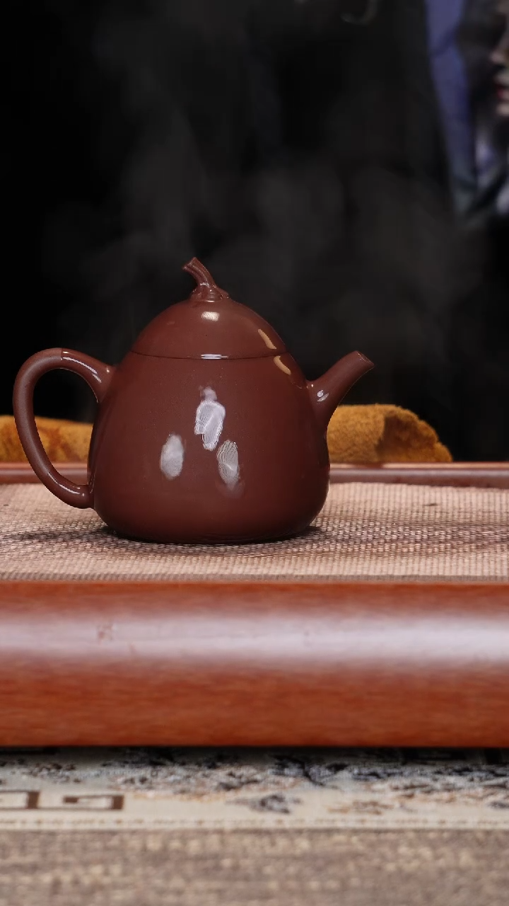 【闪购商品】紫砂茶壶茄瓜 光素