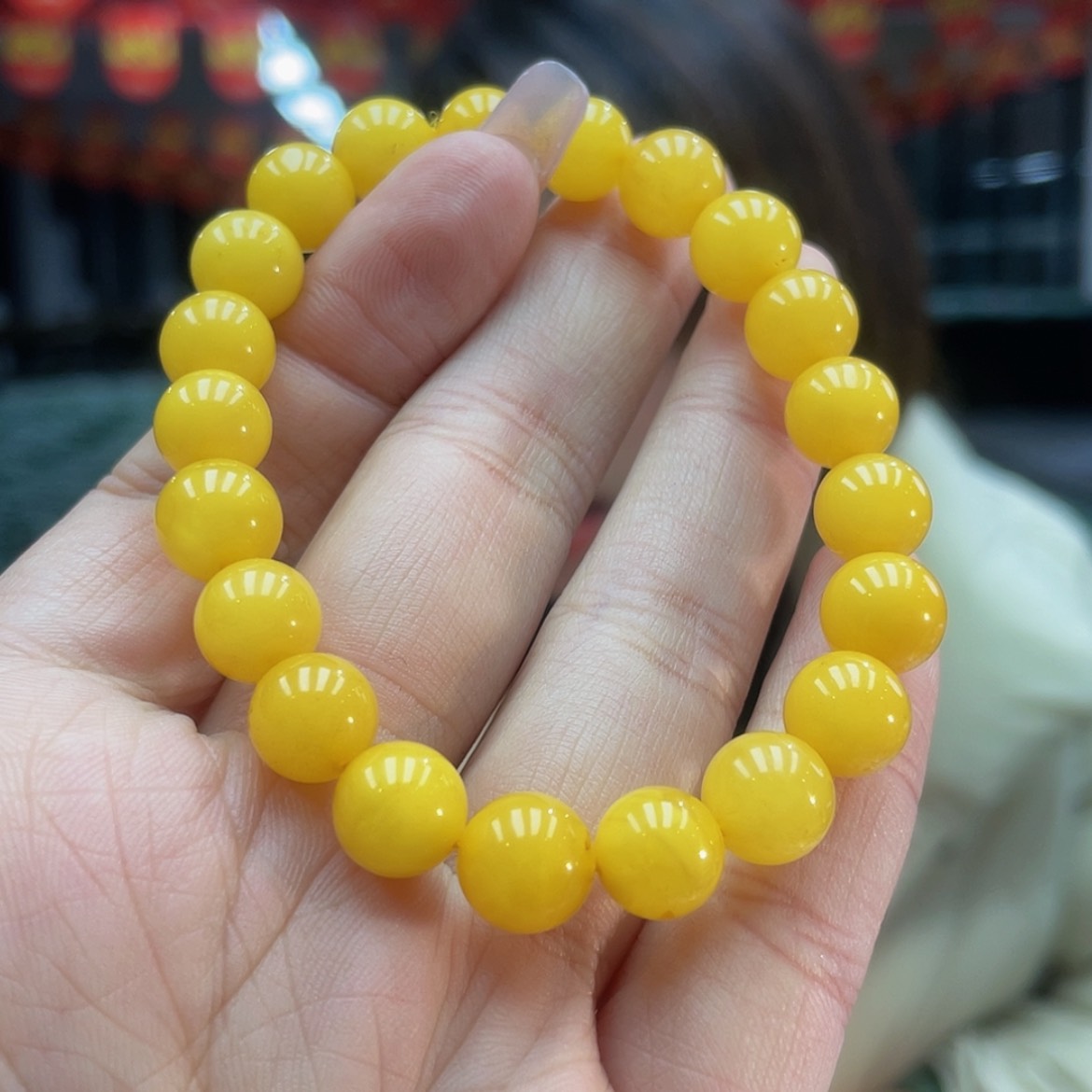 【闪购商品】蜜蜡手链未镶嵌