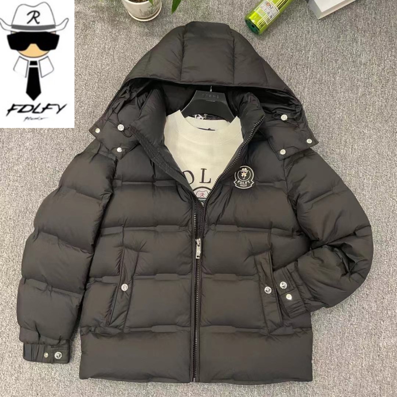 【欧洲名店】老佛爷FDLFY时尚秋冬羽绒服88390