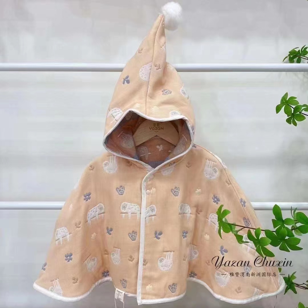 雅赞六层纱布披风