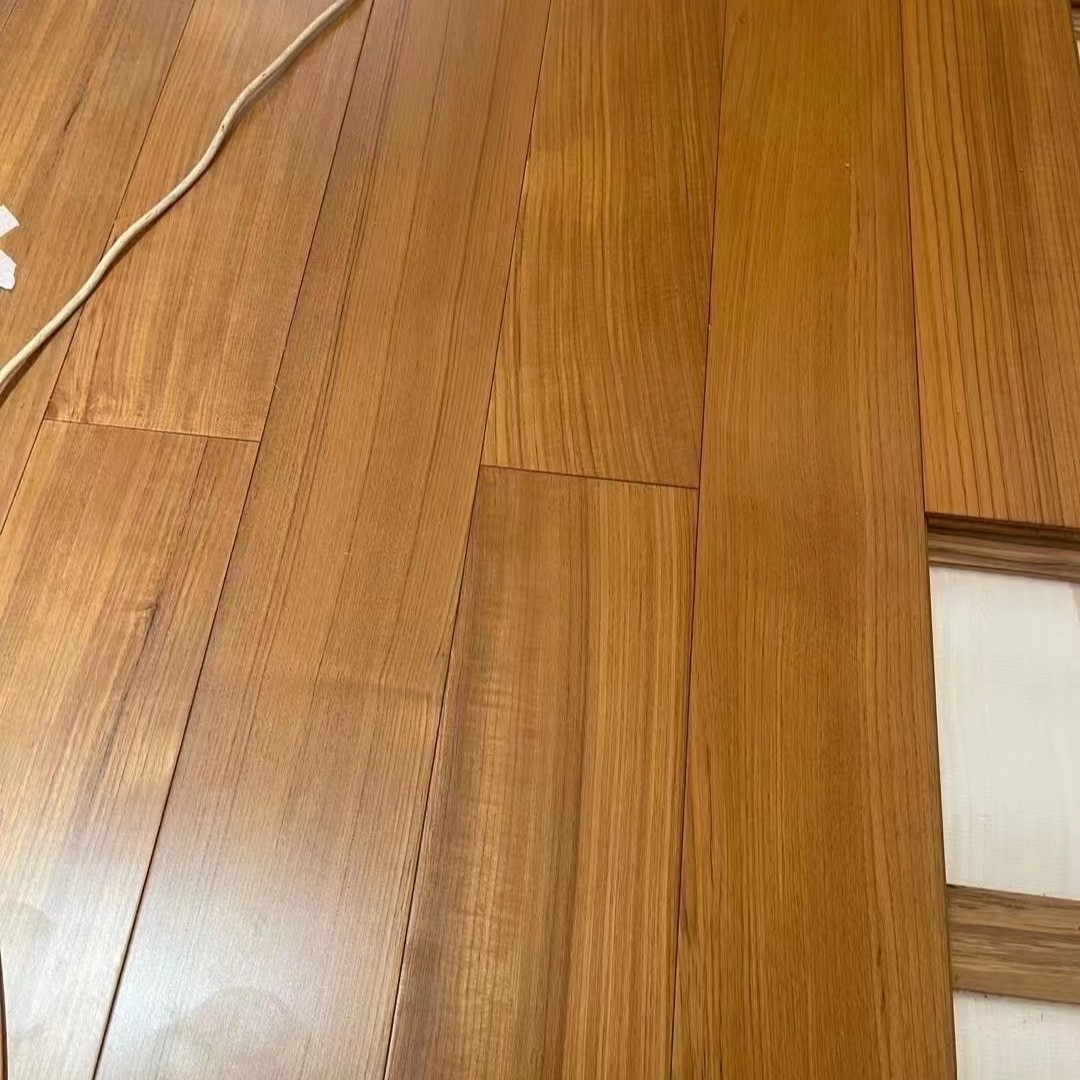 正宗缅茄柚木平扣及锁扣装修地面装饰木方