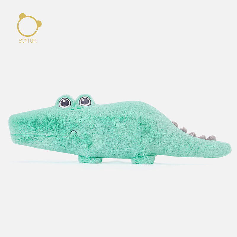 小鳄鱼长条抱枕毛绒玩具女生安抚睡眠靠枕女生专用生日礼物送女友