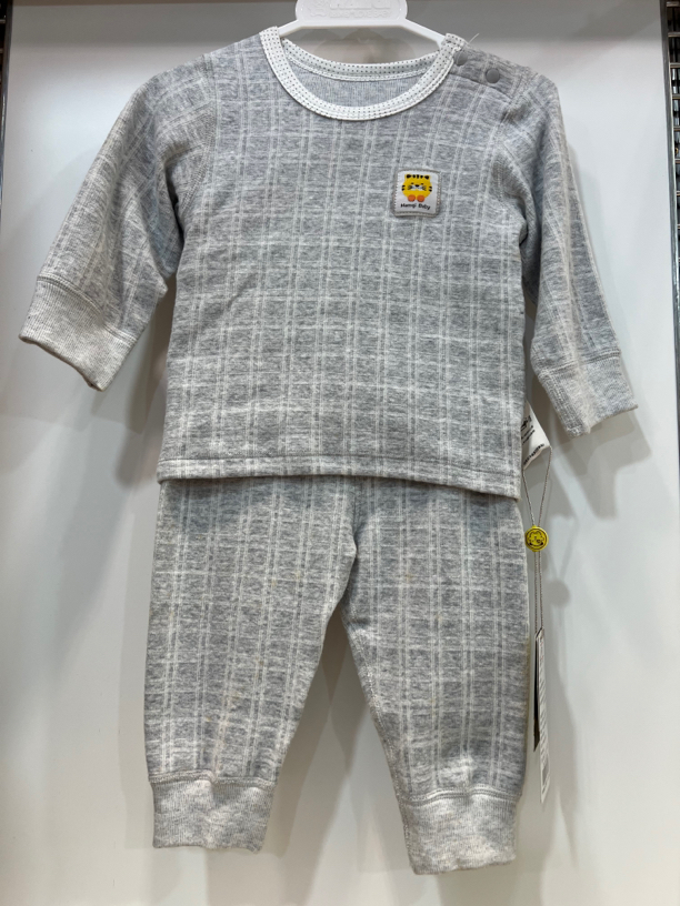 哈米H0009少年内衣打底简约加厚夹棉闭档哈衣