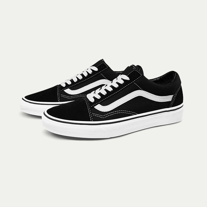 oldskoolDX低帮板鞋男女同款黑色日版