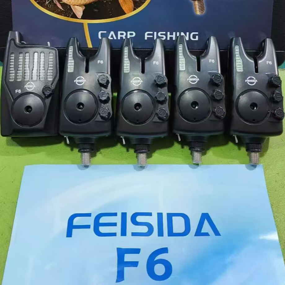 FEISIDA F6 欧鲤钓报警器远投报警器钓鱼无线报警器接收200米防水