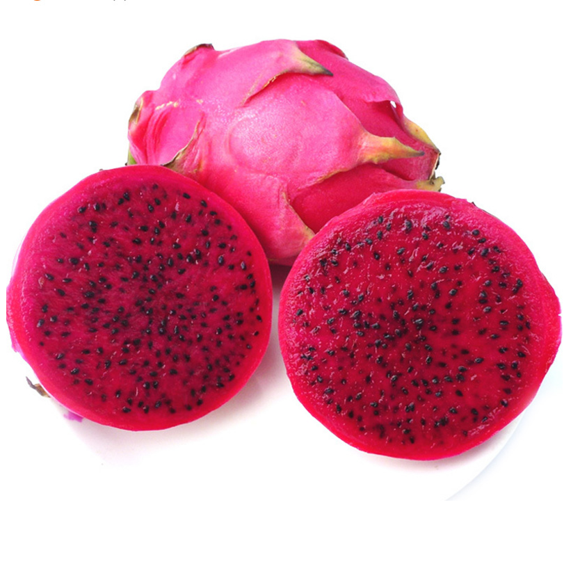 【70特大果】软枝红心火龙果 1个(约550克)