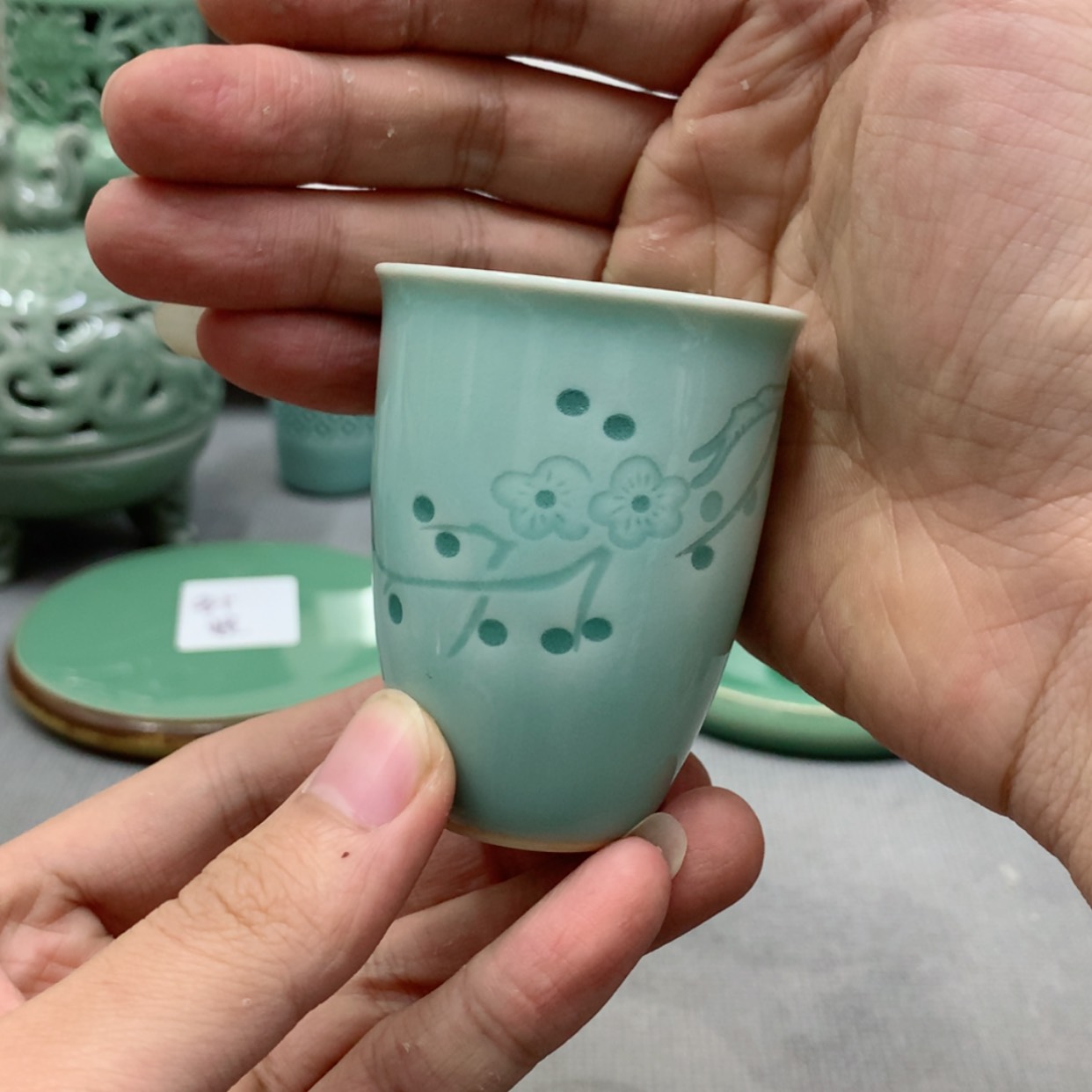 【闪购商品】青瓷微瑕?*茫80933