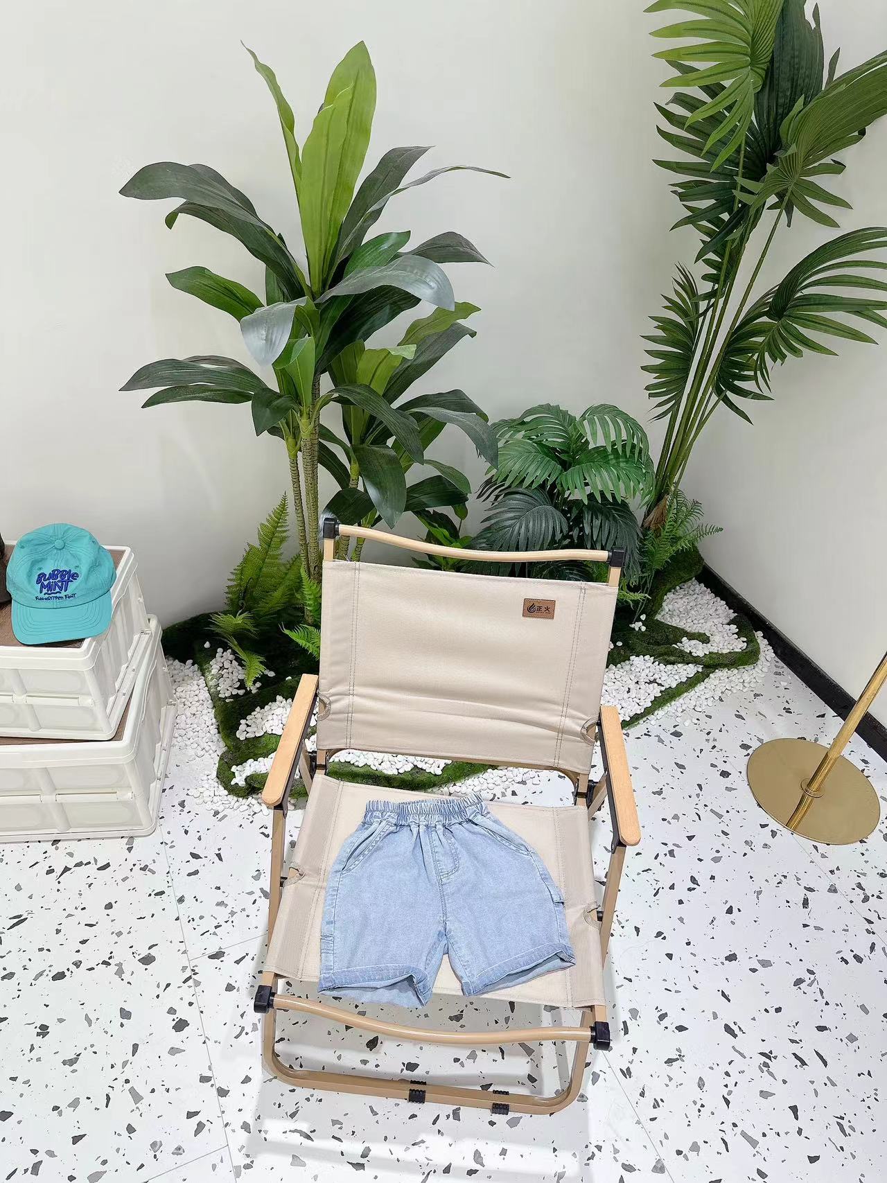 K6096  韩版  童装  五袋设计感牛仔短裤