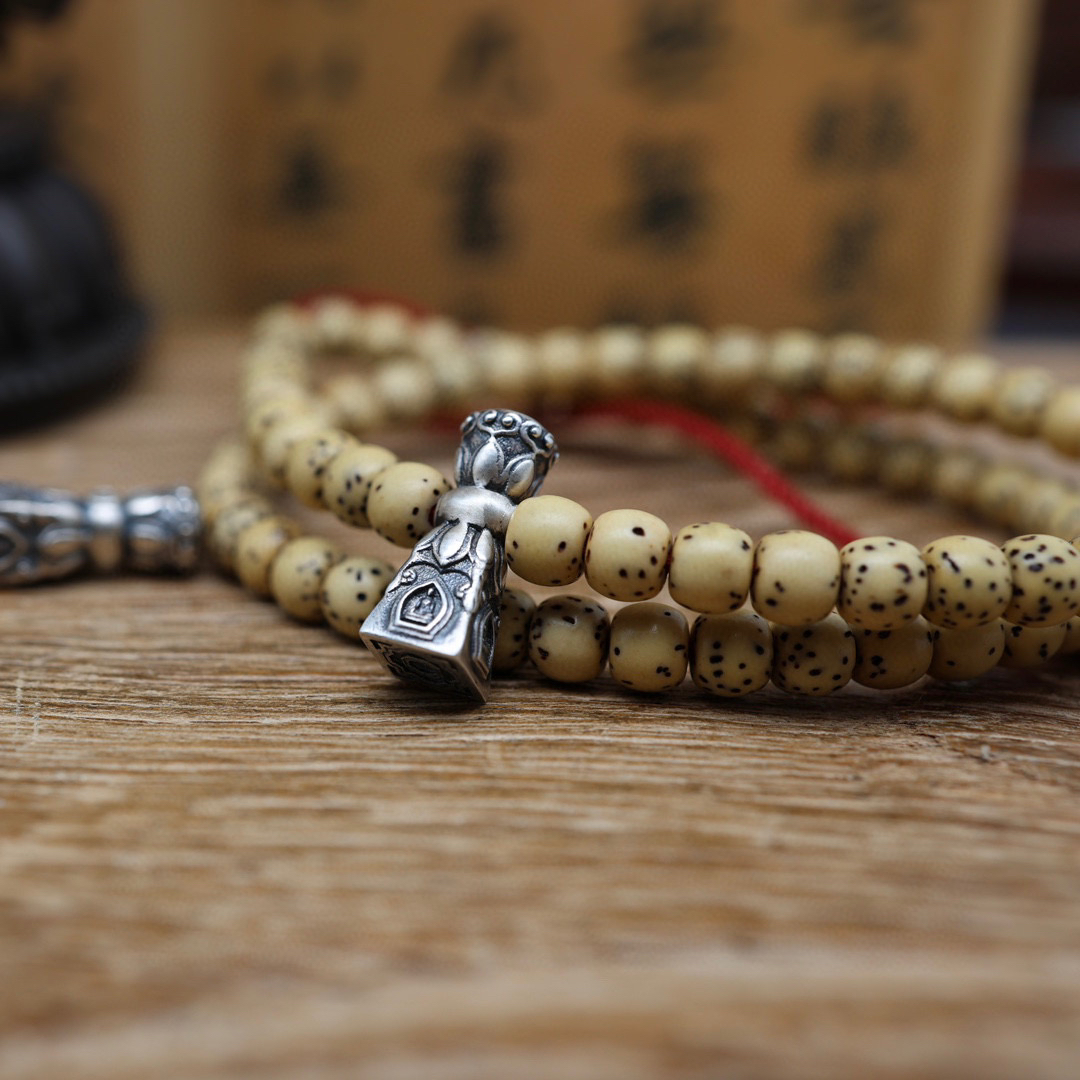 925银银制品 925银【孙小禹银饰】藏印文玩卡子尺寸18*8mm