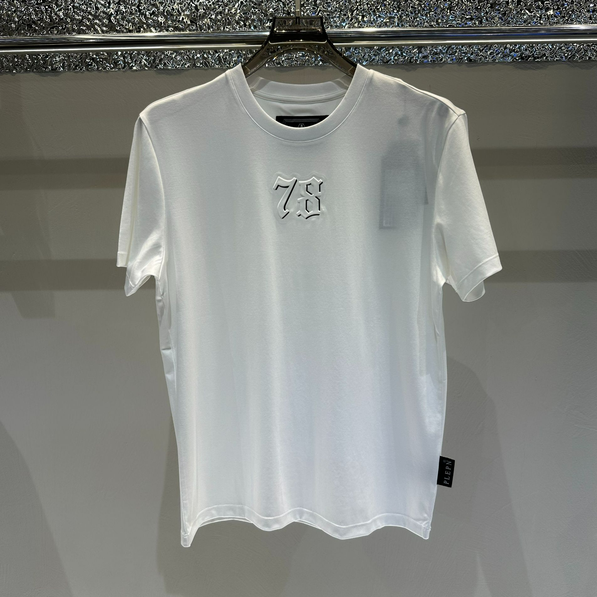 PLIPHPP PLEPN 3D数字立体高奢潮流圆领男士休闲半袖  1661
