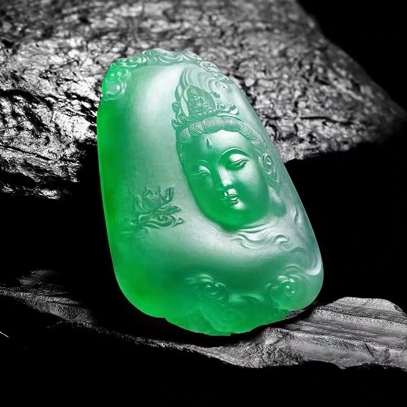 天然A货翡翠-点击链接确认抛光-客服  