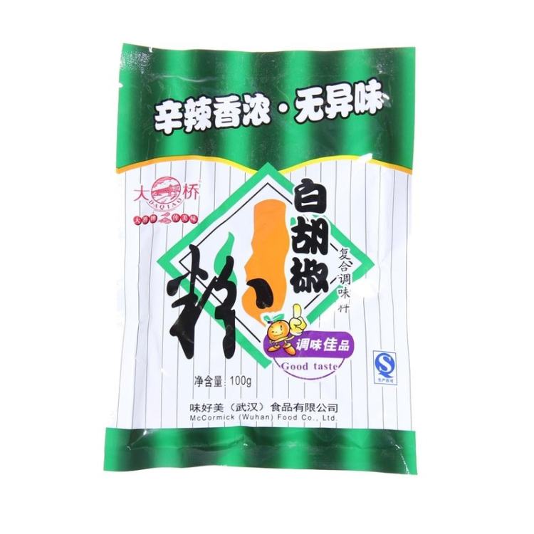大桥 白胡椒复合调味料100g/袋