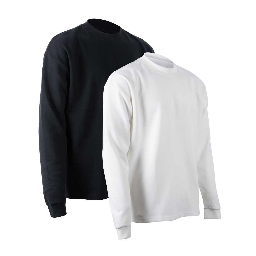 秋冬美式sorona恒温暖皮长袖基础纯色圆领双面亲肤自发热打底衫