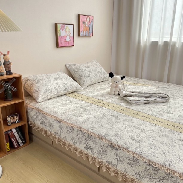 【超大特殊尺寸】母婴A类100%纯棉榻米炕盖防滑绗缝四季可裸睡机洗