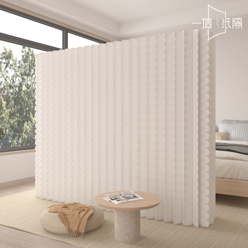 屏风隔断造型纸屏风办公室玄关隔档折叠收纳可定制纸墙挡板