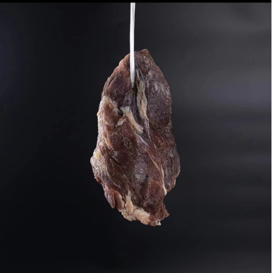 安徽特色 日晒咸牛肉 手工腌制 腊牛肉咸香营养食用250g真空