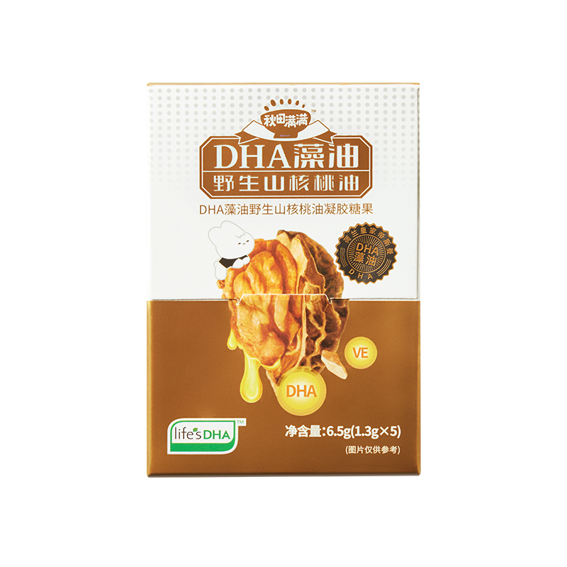 DHA核桃油凝胶糖果6.5g