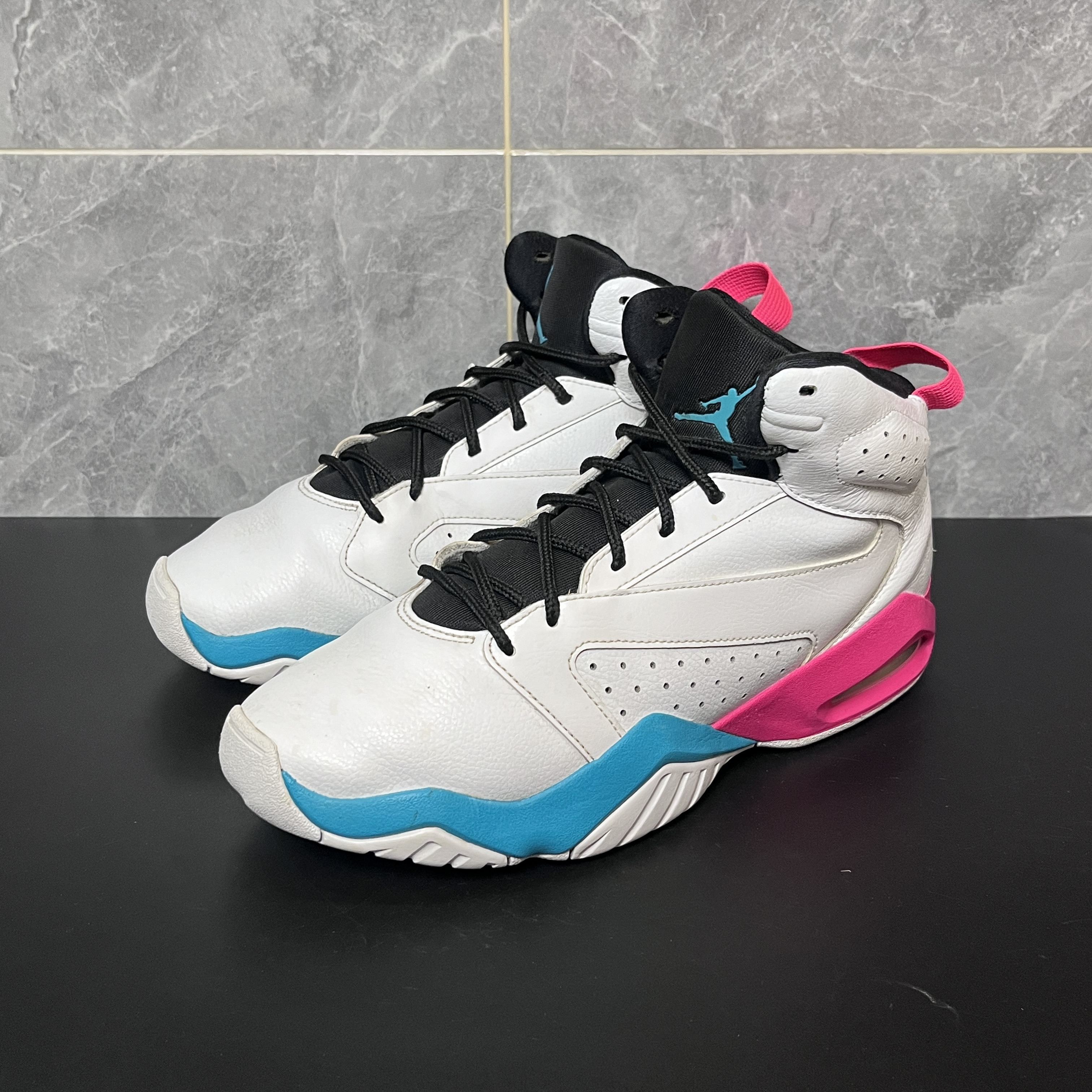 90新 NIKE/耐克 42码 Nike 球鞋 白蓝粉 无盒 橙色可以 