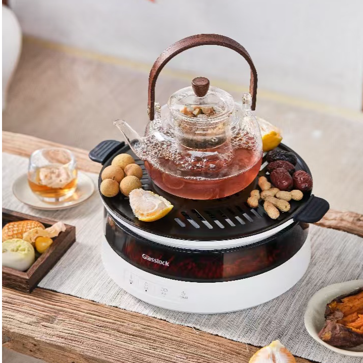 围炉煮茶 陶炉玻璃养生壶