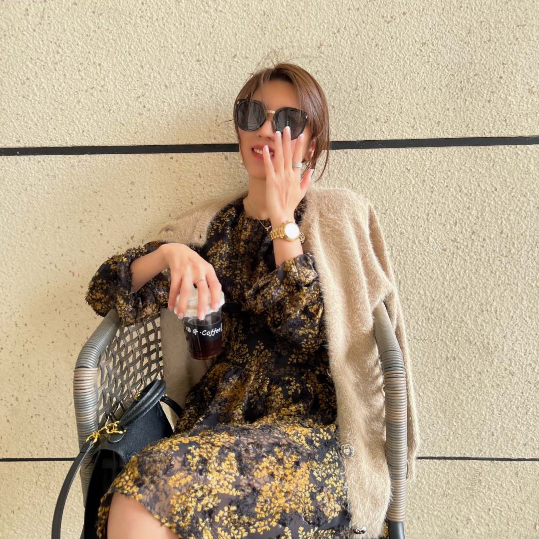 2%Moozza【慵懒深秋】中长毛衣 外套开衫气质百搭时尚设计感-701#