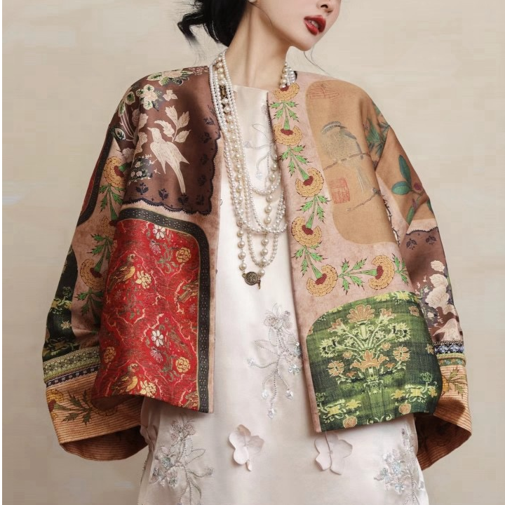 2025潮牌春秋季新款高端设计感时尚国风新中式外套女