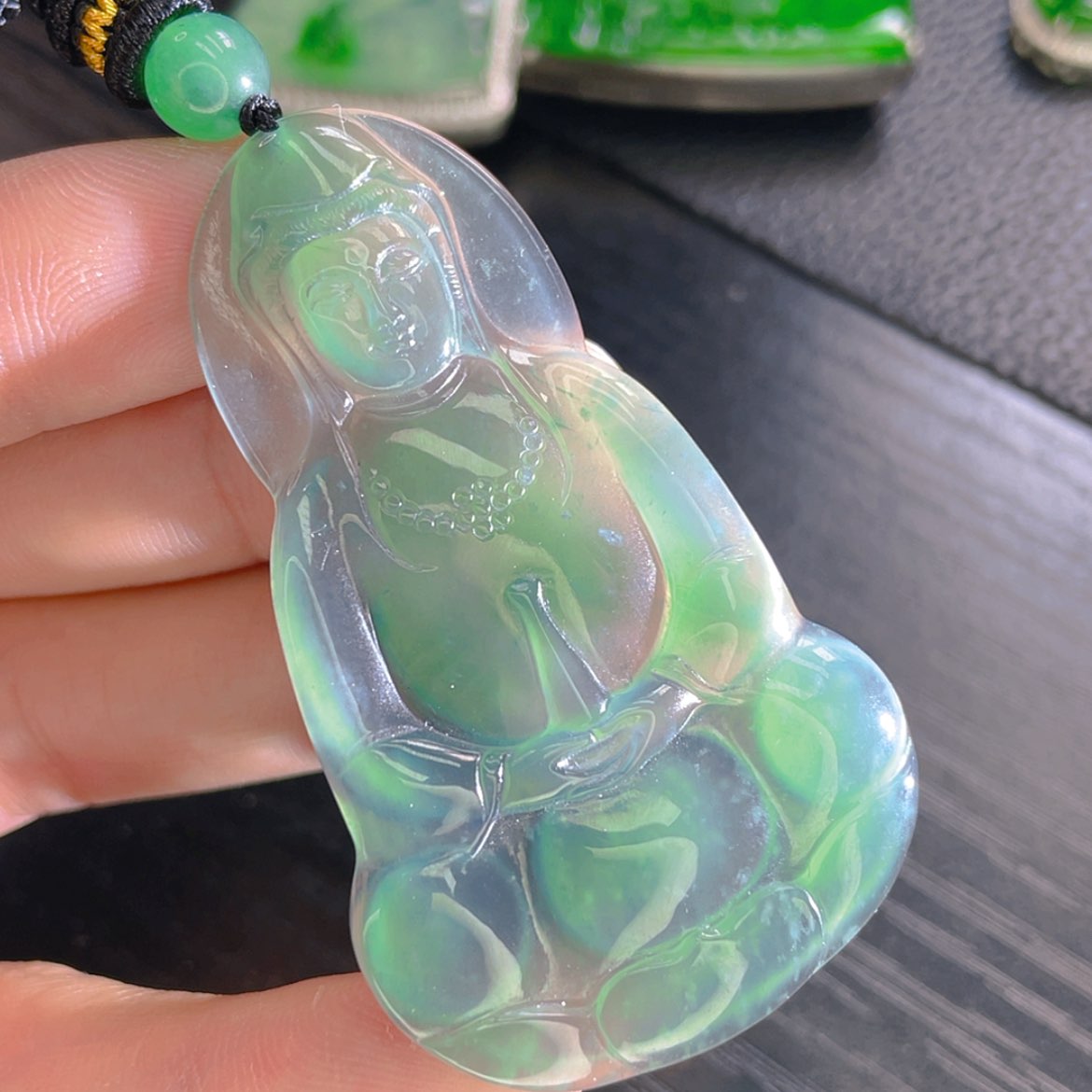 【闪购商品】翡翠颈饰未镶嵌4