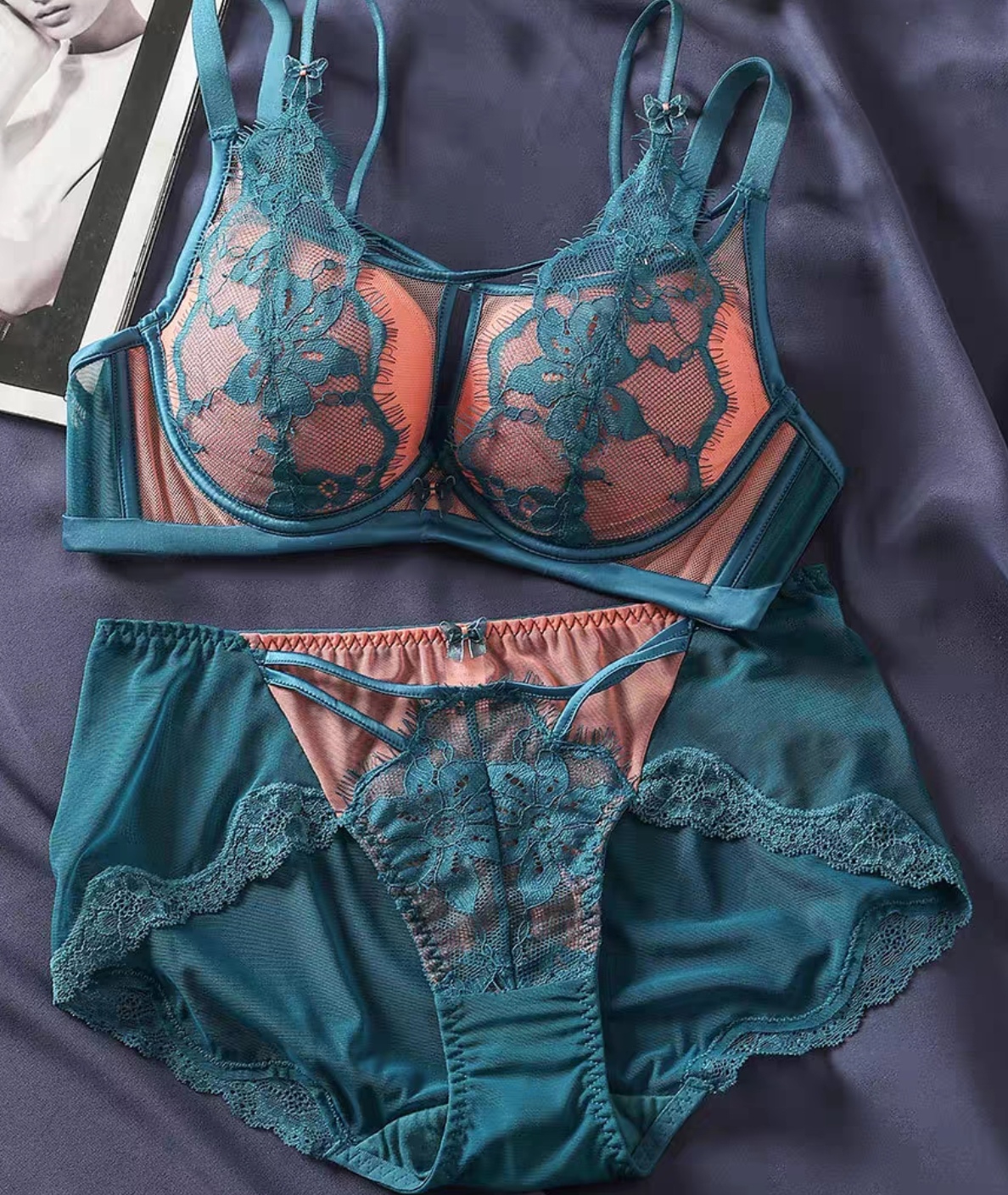 尤睫毛蕾丝薄中厚内衣