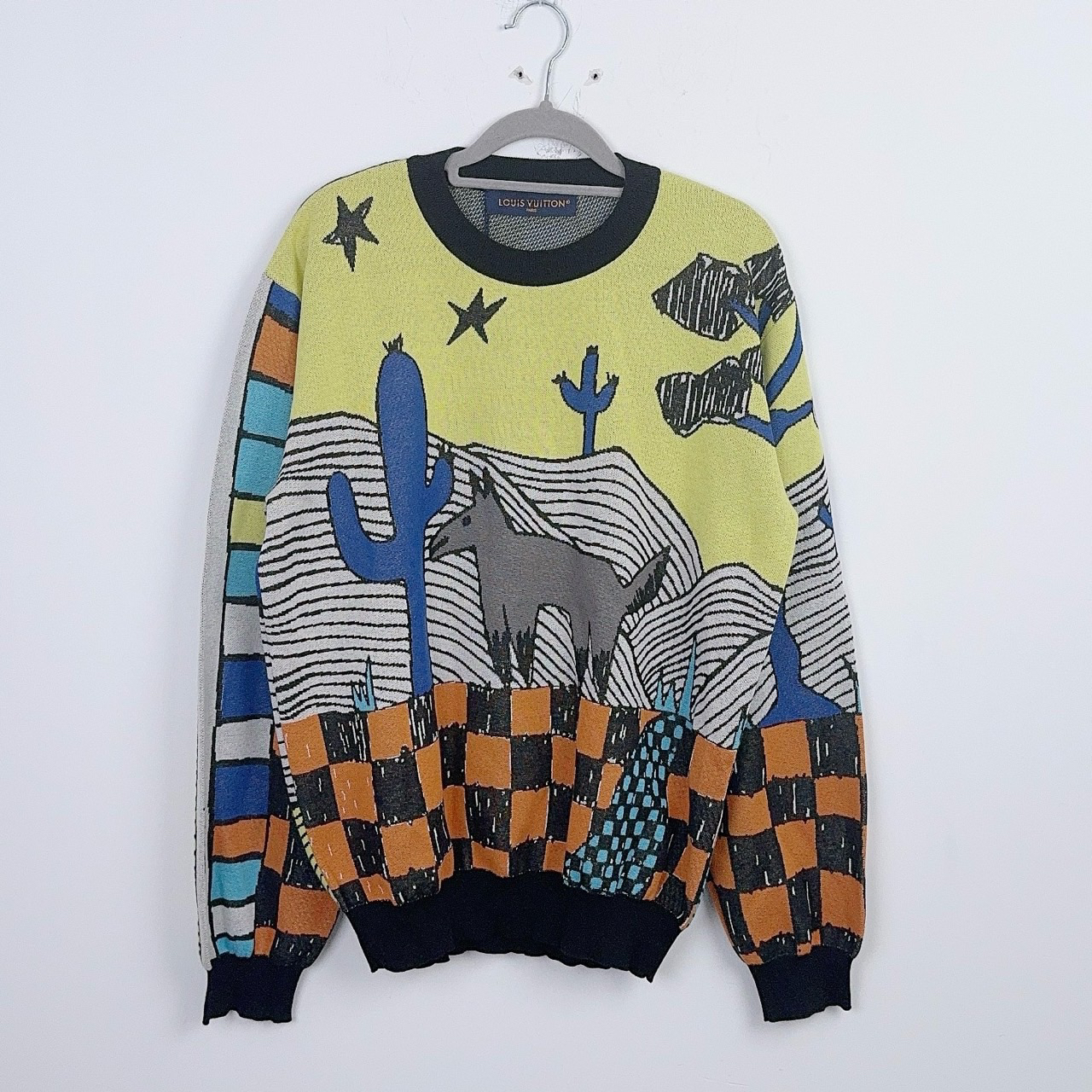 S码/LV/路易威登 动画针织毛衣/全新带吊/jm07710