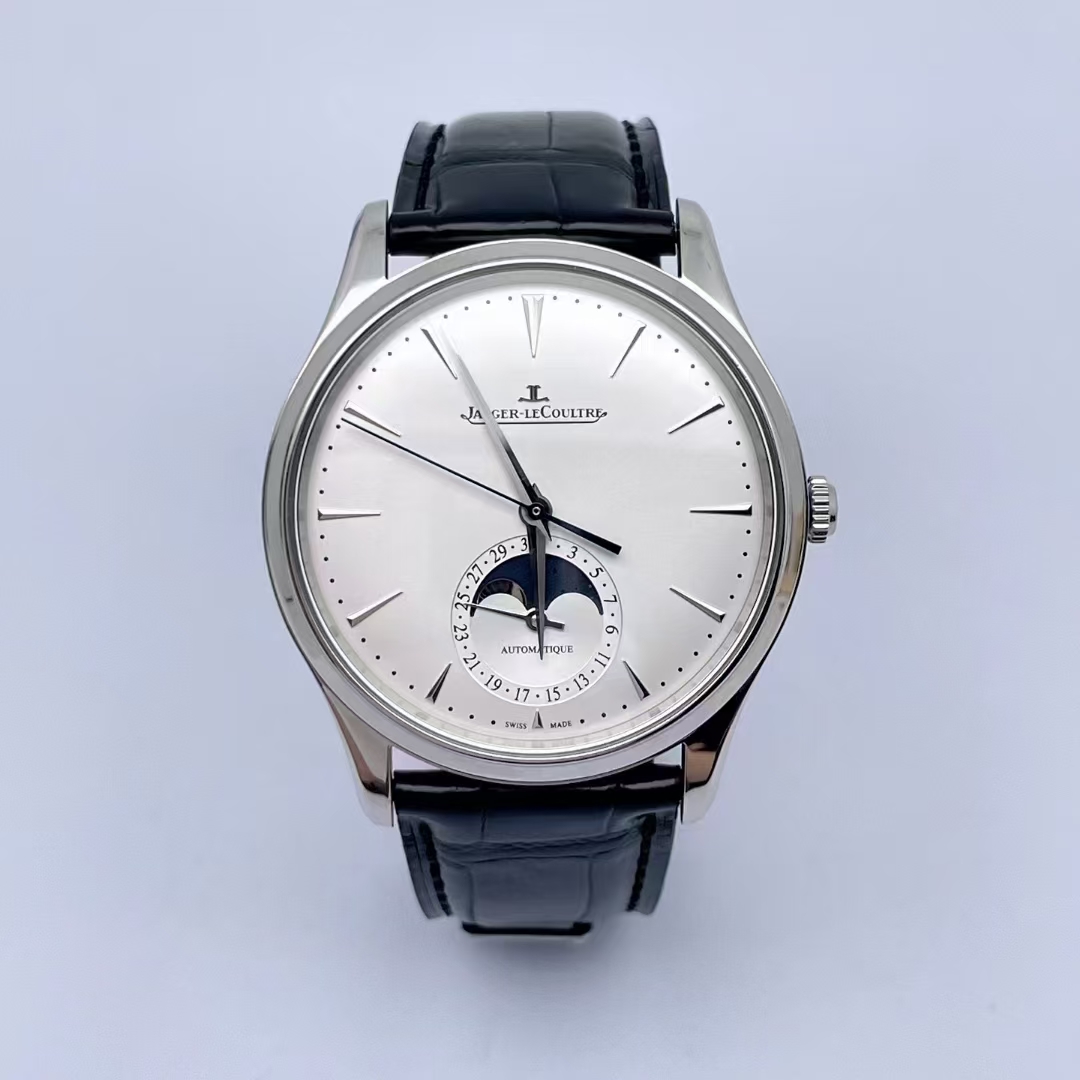 95新 Jaeger-LeCoultre/积家 新款大师/全套22年/39mm/1368430/