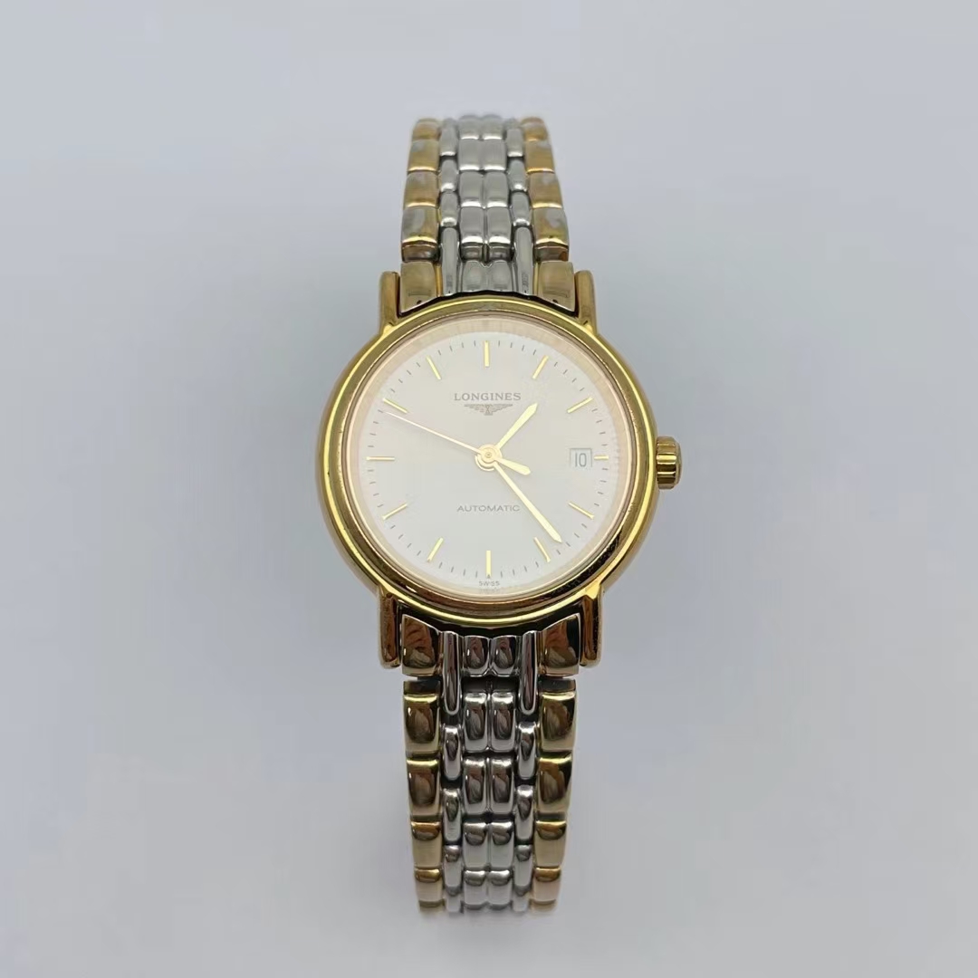 95新 Longines/浪琴 浪琴瑰丽女士机械表26mm单表