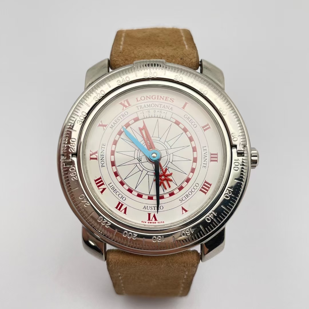 95新 Longines/浪琴 哥伦布/单表/39mm/52531363