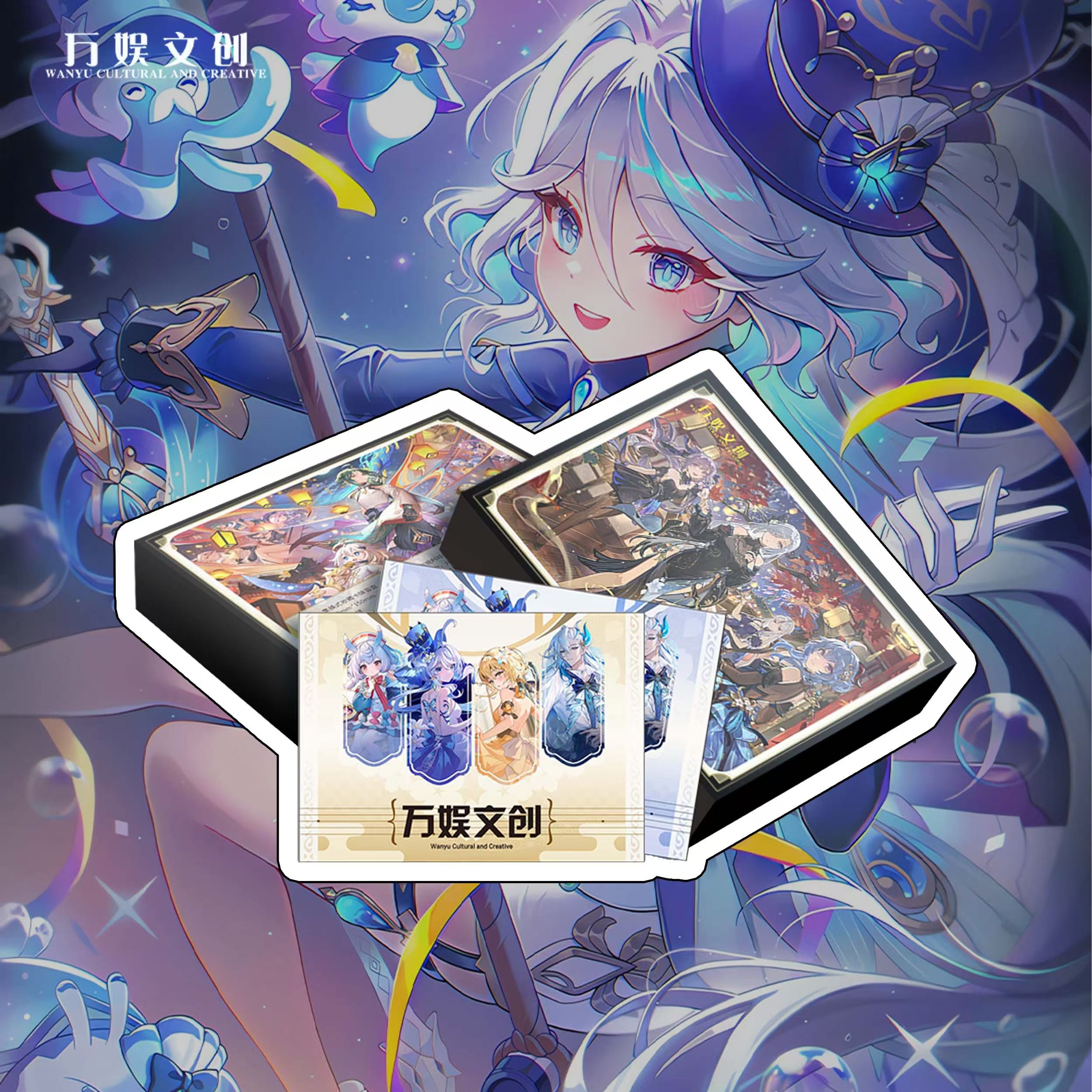【限购】代拆万娱文创提瓦特的旅者同人国创第三弹收藏大卡一盒