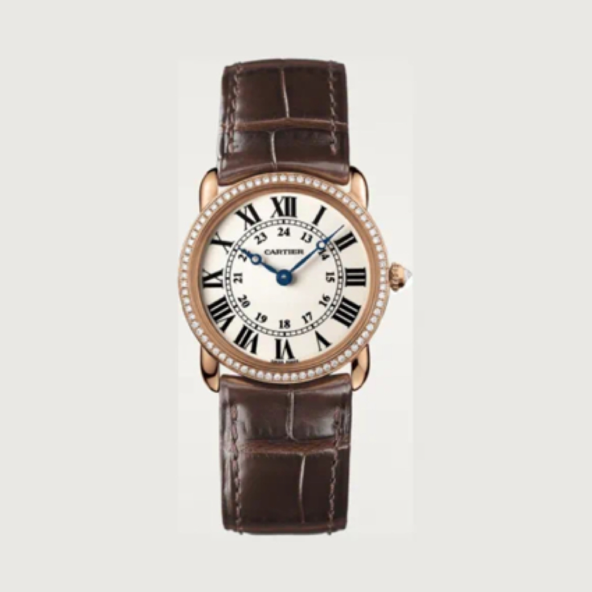 99新 Cartier/卡地亚 伦敦系列/石英女表29mm/公价145000