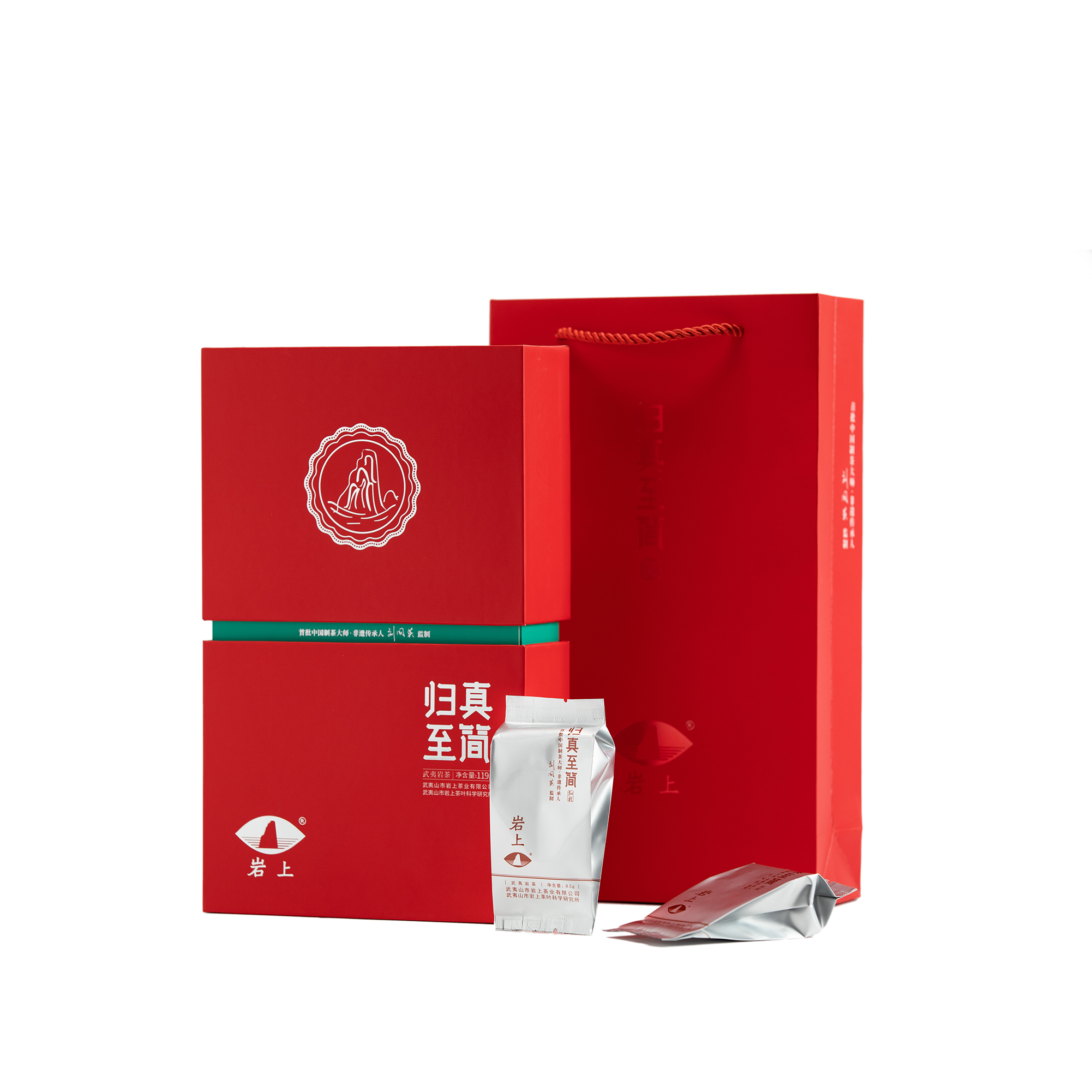 岩上知我系列《归真至简》正岩口粮礼盒装 8.5g×14泡