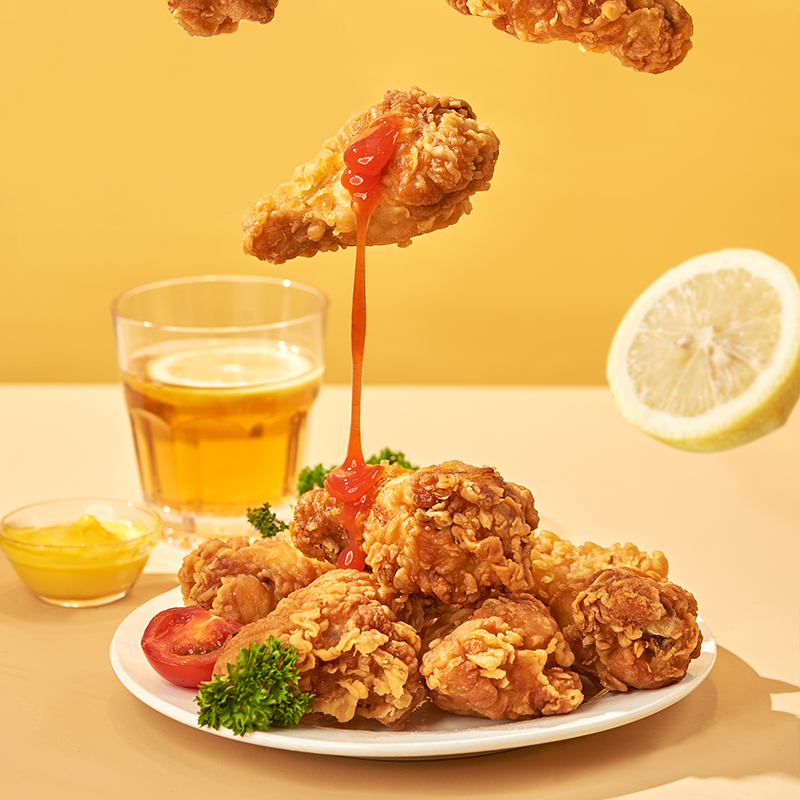 【超值4斤】仙坛仙脆鸡腿原味脆皮炸鸡新鲜油炸1kg*2包