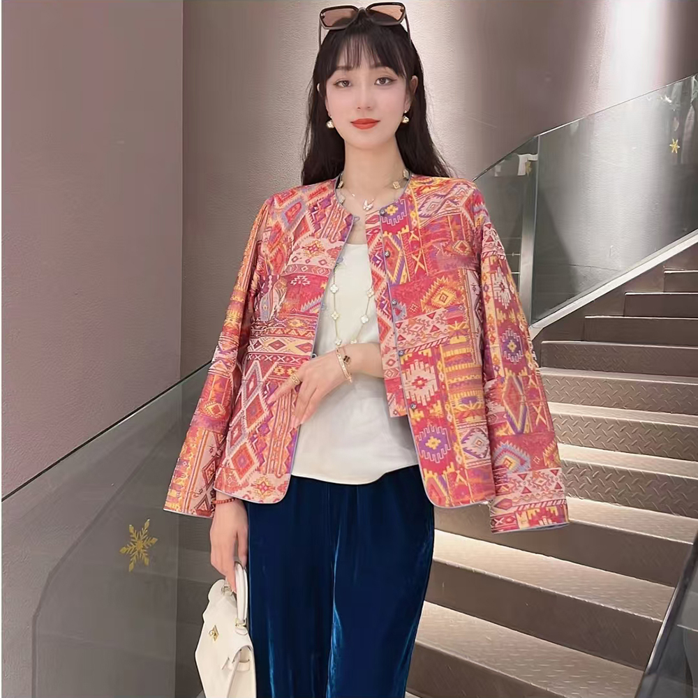 《晓君定制》2331《朝暮》时尚气质新中式显瘦中国风复古外套