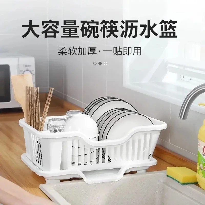 【厨房必备】沥水碗盘架厨房碗碟沥水架水槽餐具置物架碗筷滤水收纳
