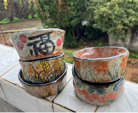 手捏米饭碗（款式花色不指定一件）