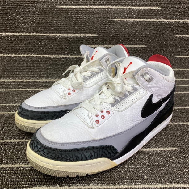 AJ3手稿白水泥钩子 鞋码44 二手 原盒 AQ3835-160