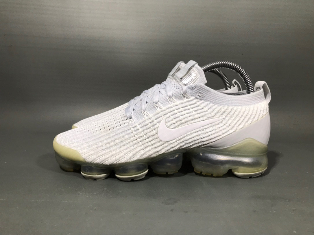 40码 耐克 Vapormax flyknit白银跑步鞋/无原盒/公价1602底磨偏小