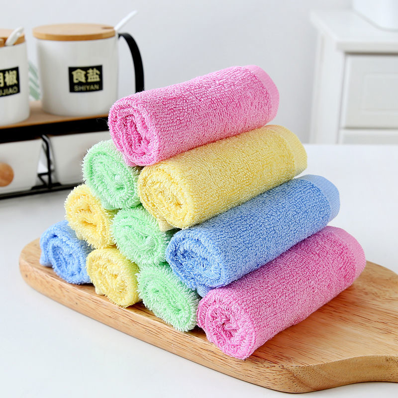 洗碗巾不沾油洗碗巾家用厨房抹布去油