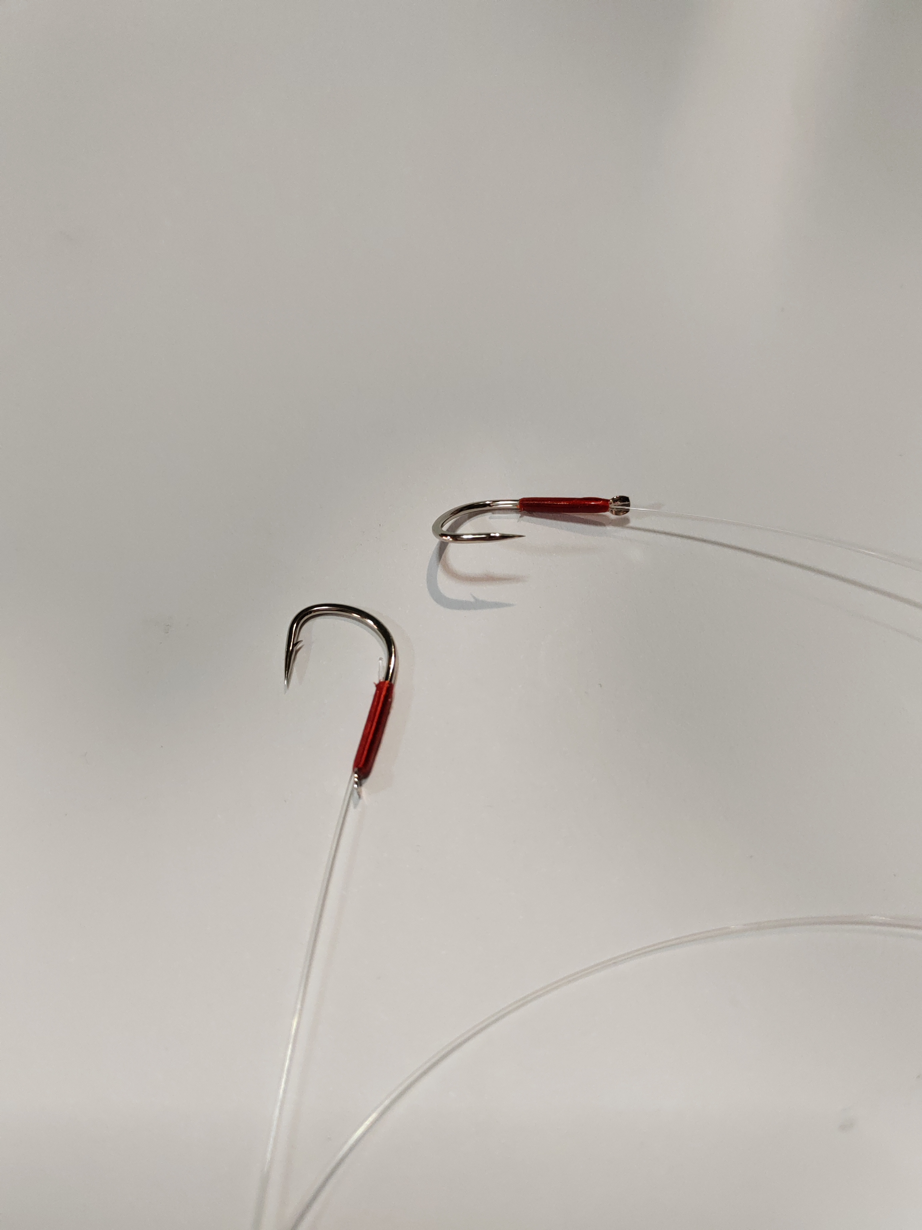 东丽子线鱼钩加连关东有倒刺零结无损伤子线无结子线双钩成品